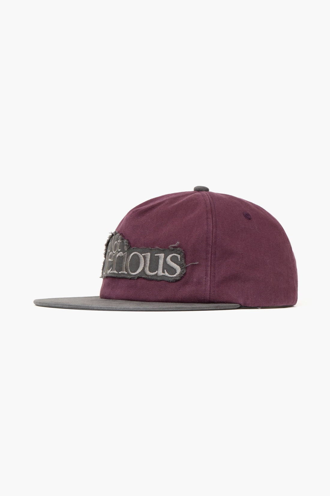 NSS WASHED TRUCKER CAP WASHED WINE