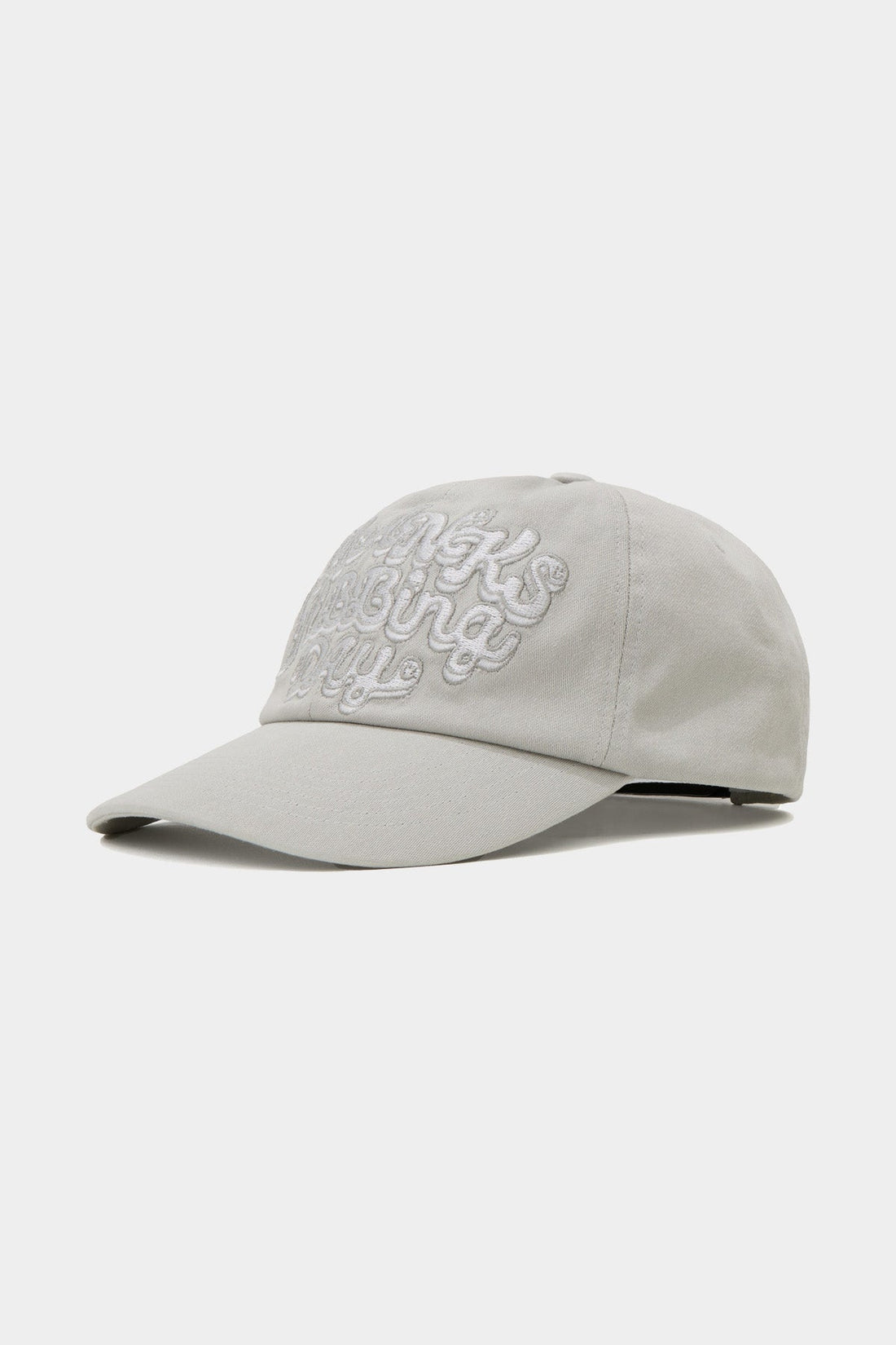 TJD COTTON 6PANEL CAP WARM GREY