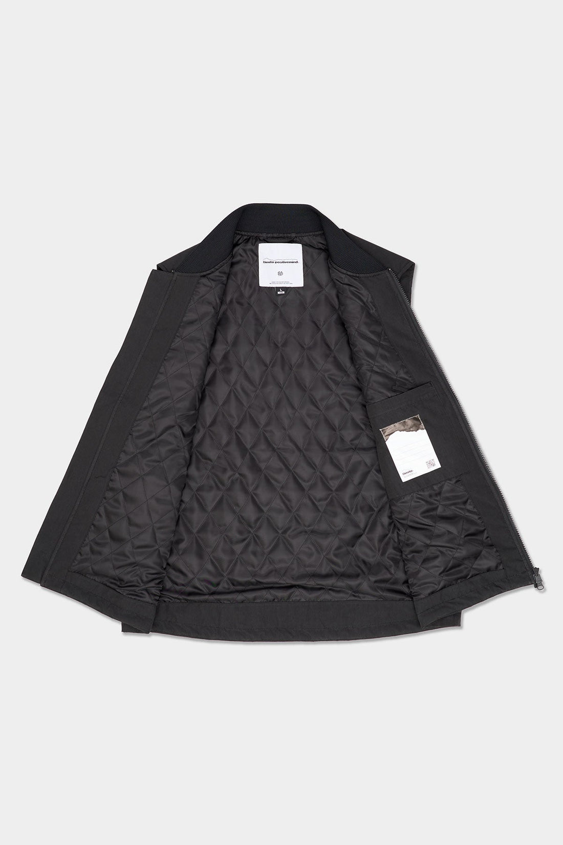 OVER VEST FADE BLACK