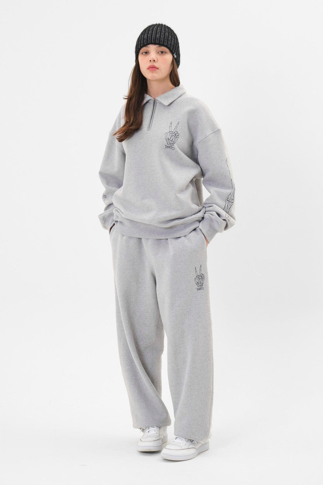 PLAY SWEATPANTS HEATHER GREY