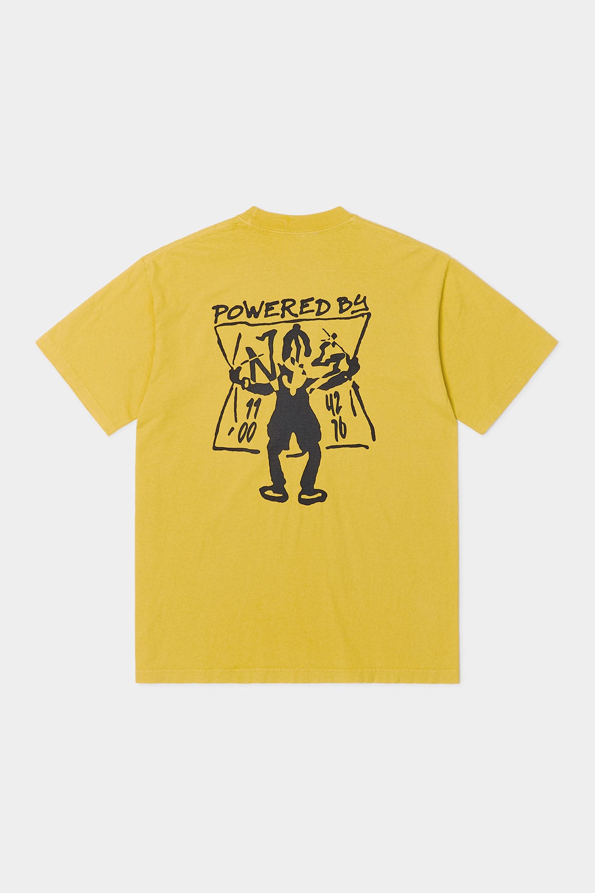 POWERED BY NSS SSV GD 6.5OZ TEE SPECTRA YELLOW