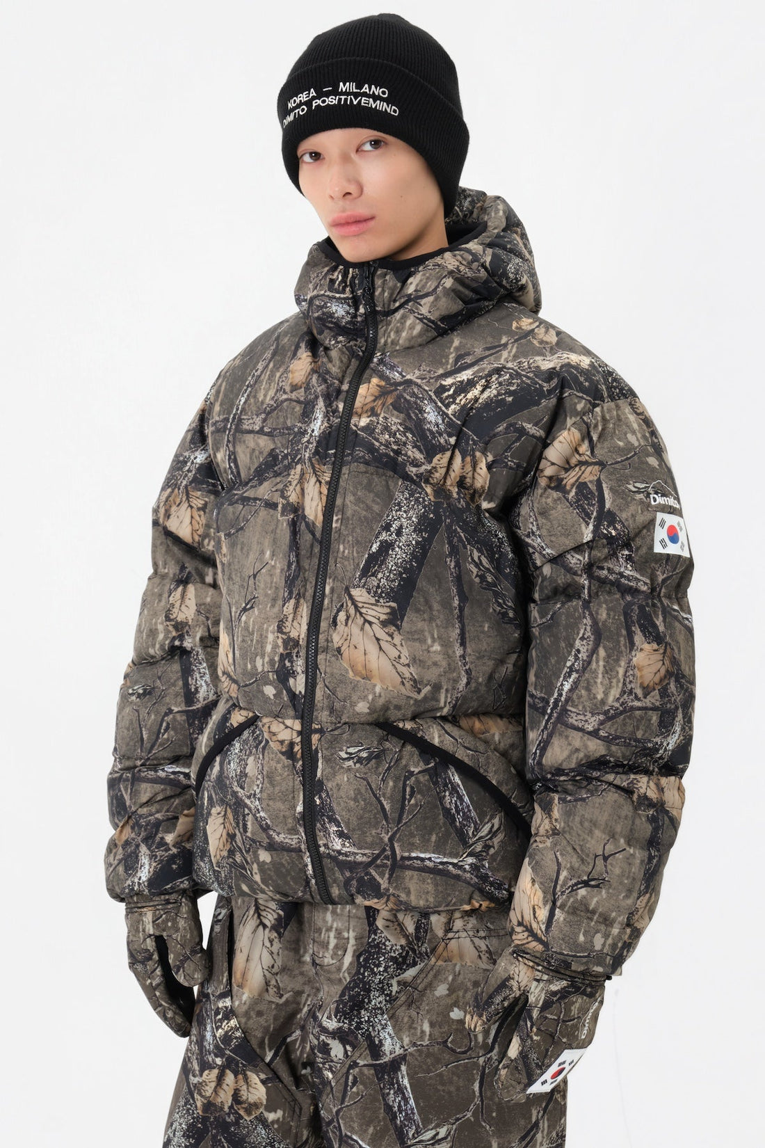 TEAM KOREA REPLICA 25 EASY DOWN JACKET REAL TREE