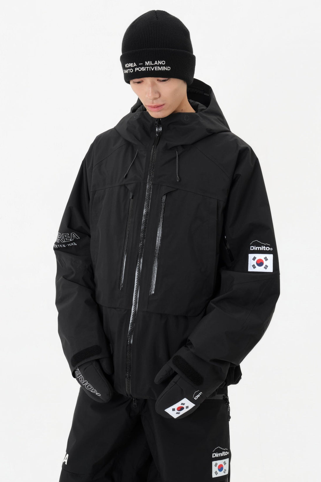 TEAM KOREA REPLICA 2L JACKET BLACK