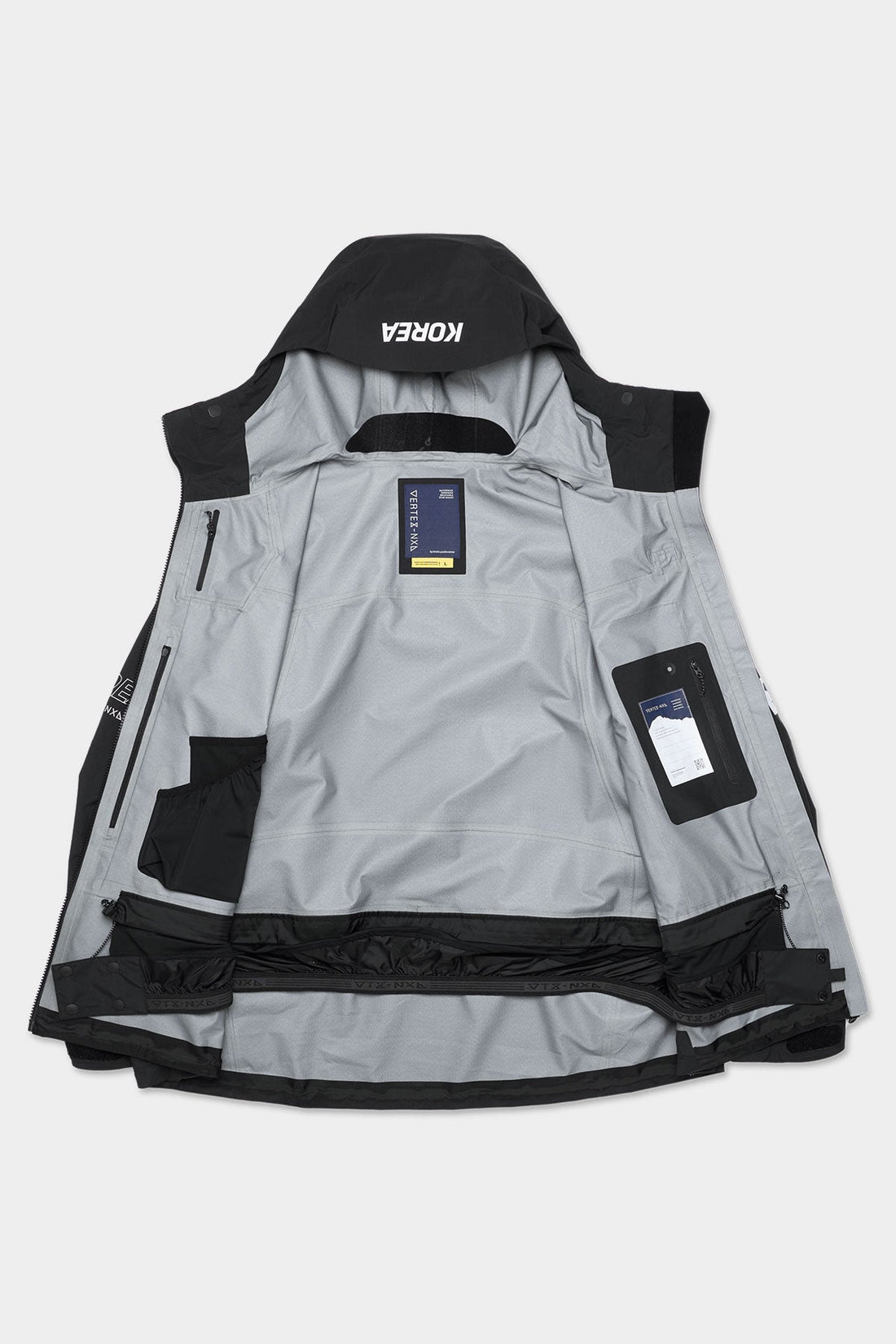 TEAM KOREA REPLICA 3L JACKET BLACK