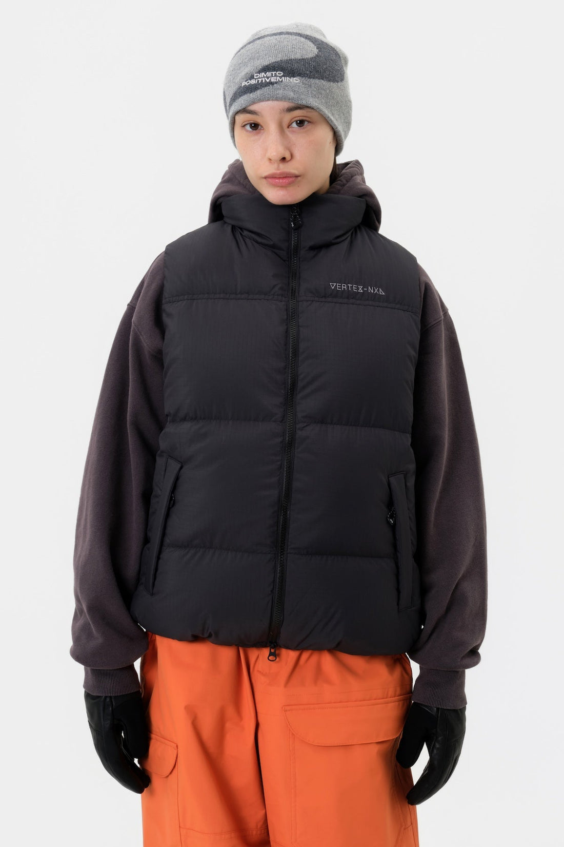 [2526] VTX DOWN VEST BLACK
