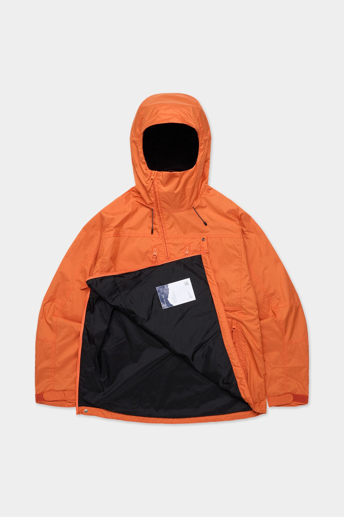VTX WIND ANORAK JACKET DEEP ORANGE