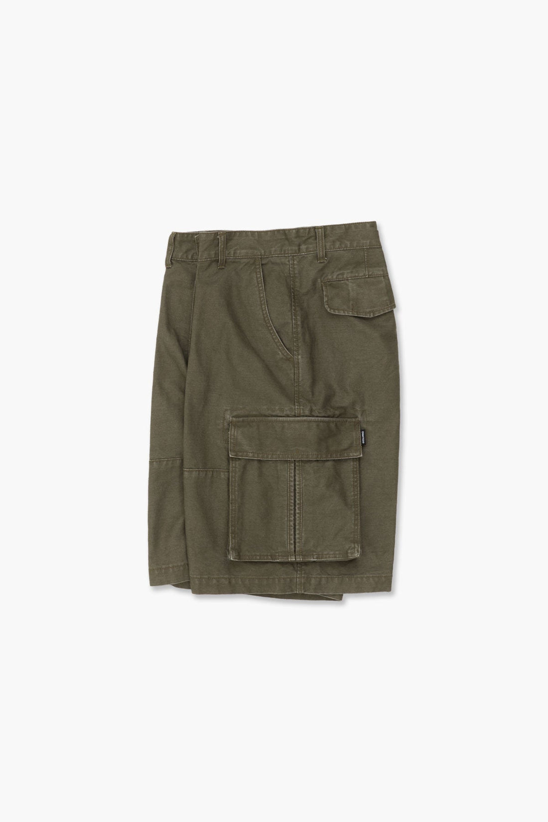 WASHED CARGO SHORTS (LOOSE FIT) KHAKI